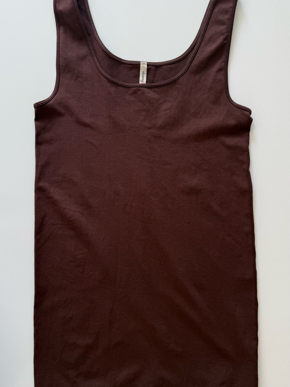 2 for 1 Everyday Scoop Neck Tank Top - Teal & Brown - Picture 2 of 5
